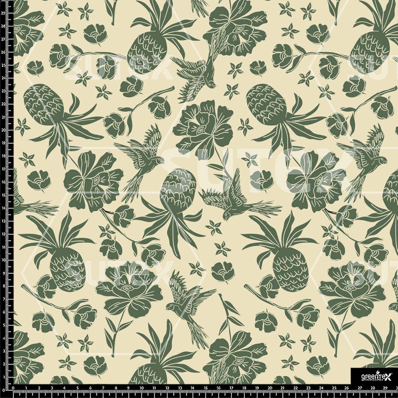 383271 AQ BIRD FLORAL AQ