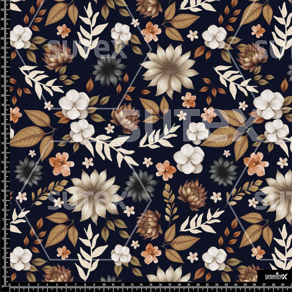 383268 AQ AUTUM FLORAL AQ