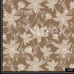 382761 AQ FLORAL HANDRAW AQ