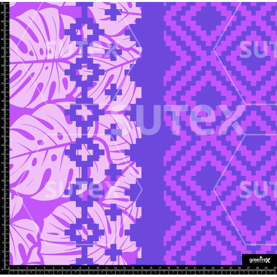 385090 BB TROPICAL GEOMETRIC MIX 2 B
