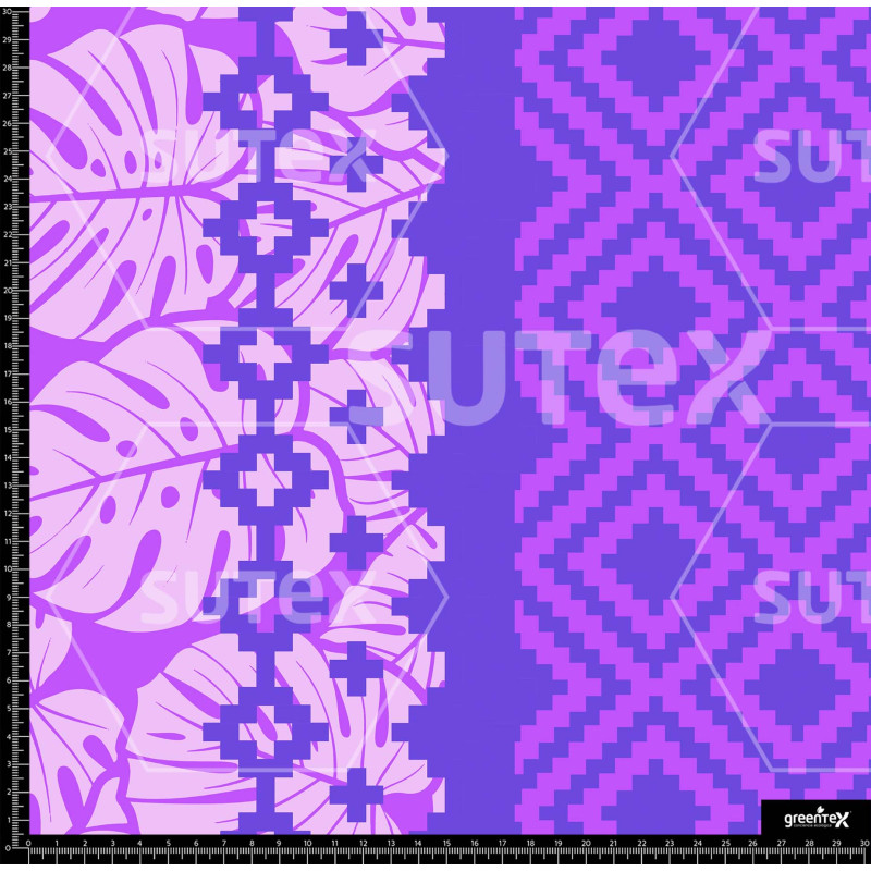 385090 BB TROPICAL GEOMETRIC MIX 2 B
