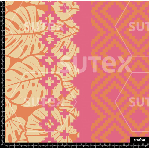 385091 BB TROPICAL GEOMETRIC MIX 1 B