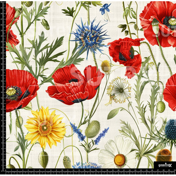 385519 SAI POPPIES GARDEN SAI B