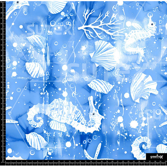 386269 SAI SEAHORSE PATTERN 2 NEON SAI B