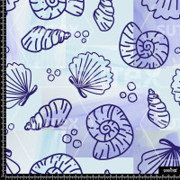 386351 AQ HANDSHELLS BLU AQ