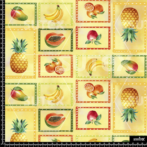 386361 AQ WATERFRUITS YELLOW AQ