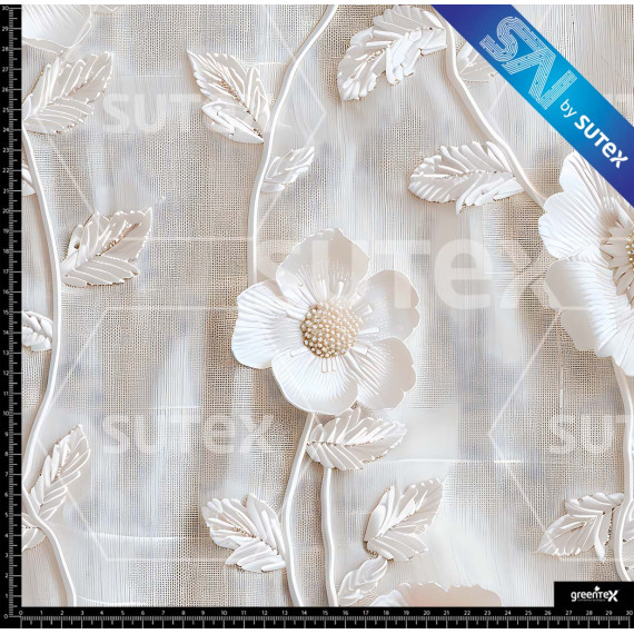 388234 SAI FLORES FONDO TEXTURA Z
