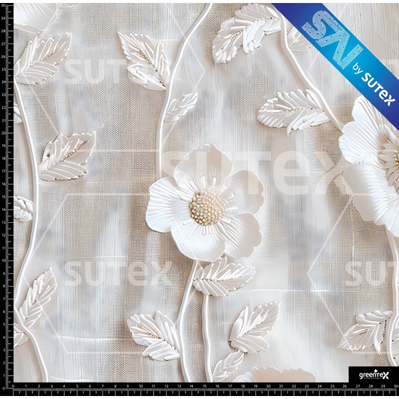 388234 SAI FLORES FONDO TEXTURA Z