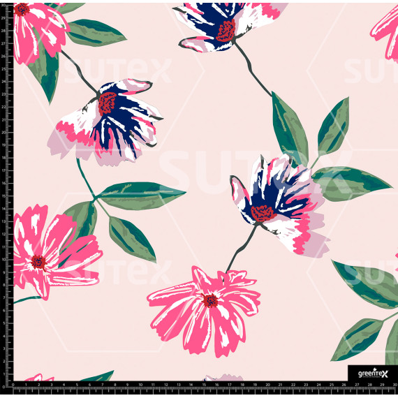 389866 AR FLORES PINRINTADAS P2 NEON AR