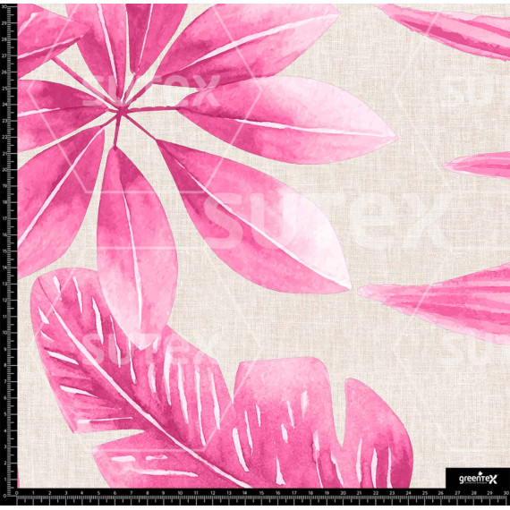 391551 RAMAS GRANDES FUCSIA CON LINO Z