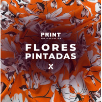 COLECCION FLORES PINTADAS