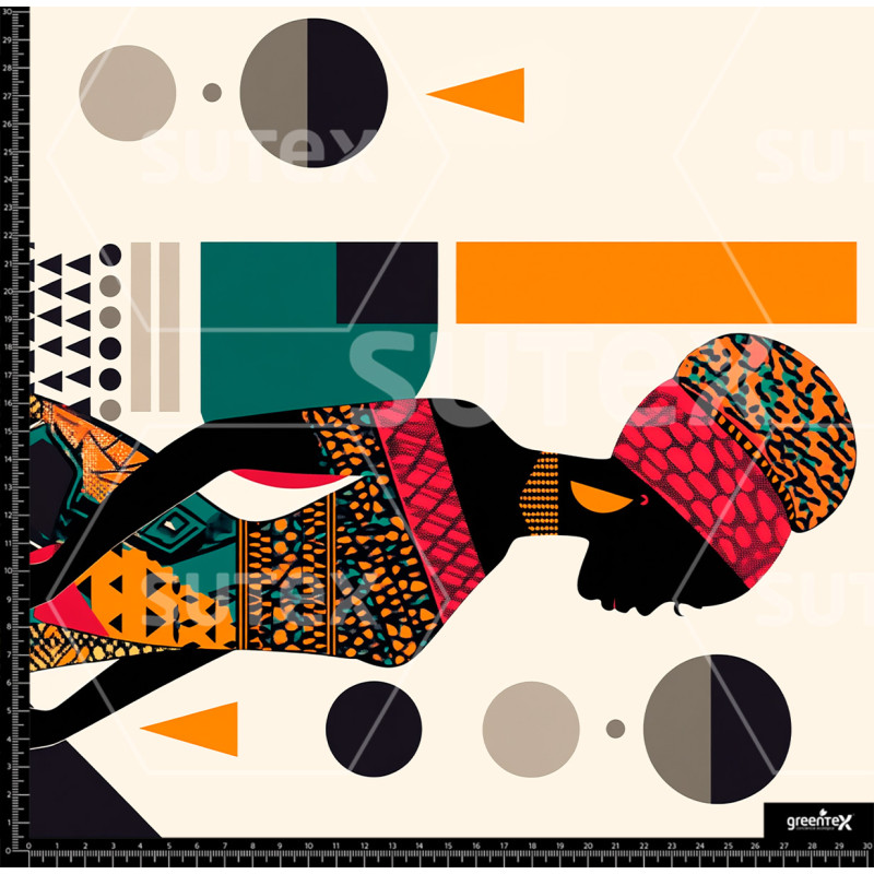 395253 BB AFRICAN BORDER 7 B