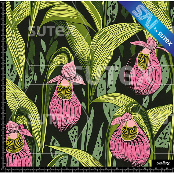 396171 FLORES HOJA TROPICLAL SAI AR