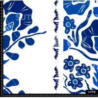 396546 CENEFA GARDEN AZUL AR