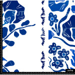 396546 CENEFA GARDEN AZUL AR
