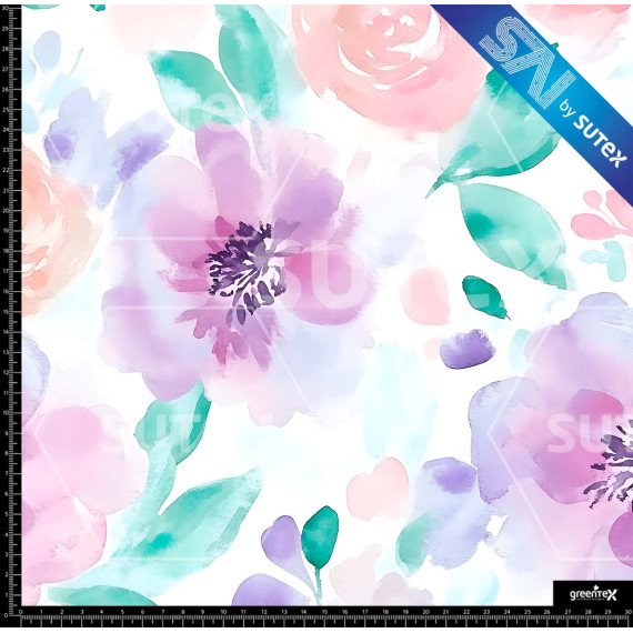 393135 SAI FLORES ACUARELA PASTEL Z