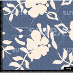 395829 FLORES TEXTURAS DENIM Z