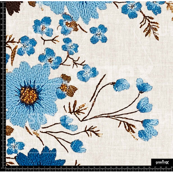 396558 CENEFA FLORAL ROMANTICO Z