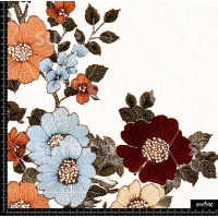 396574 CENEFA DE FLORES TEJIDAS Z