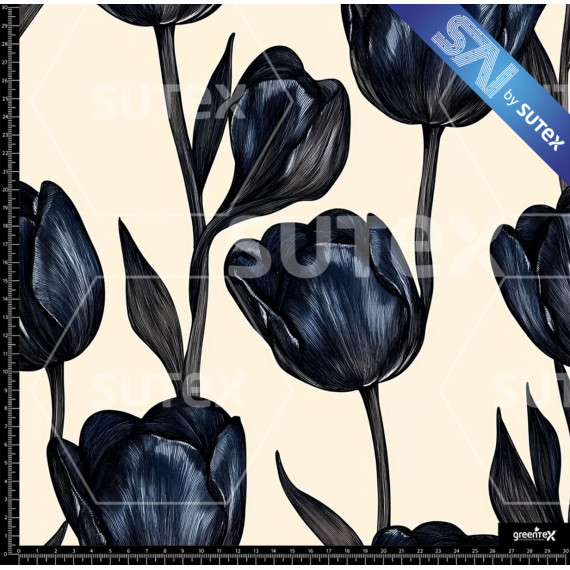 398145 SAI TULIPS PRINT SAI B