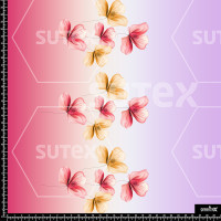 395112 CENEFA FLORAL PETALS AQ