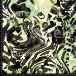 398787 ANIMAL BLURRY LINES GREEN LB