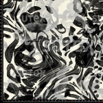 398789 ANIMAL BLURRY LINES BLACK LB