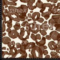 398798 ANIMAL ABSTRACT MANCHAS CHOCOLATE LB