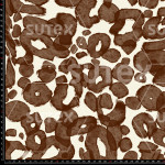 398798 ANIMAL ABSTRACT MANCHAS CHOCOLATE LB