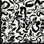 411026 FLORES ABSTRACTAS BW LB