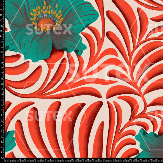 416502 LB BIG FLORALS 1 LB