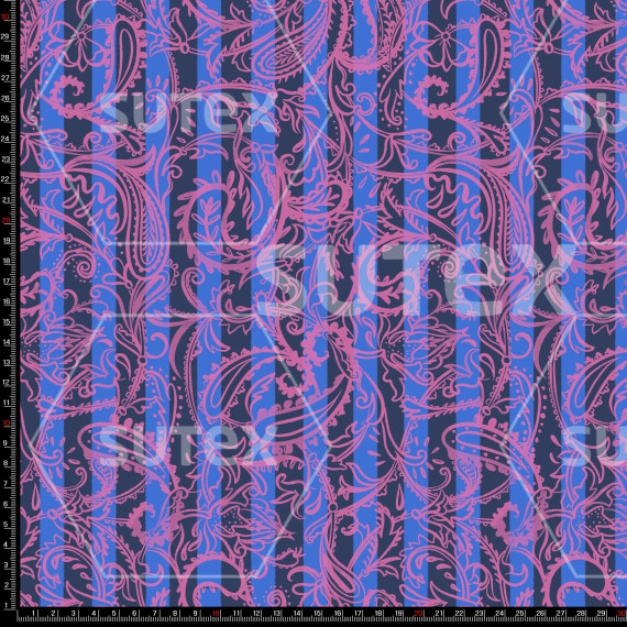 416554 LB PAISLEY TROPICAL NAVY LB