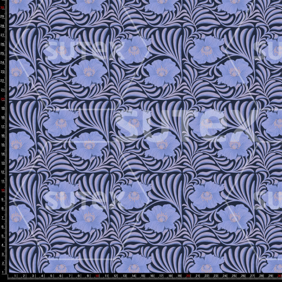 416558 LB SMALL FLORALS DARK LB