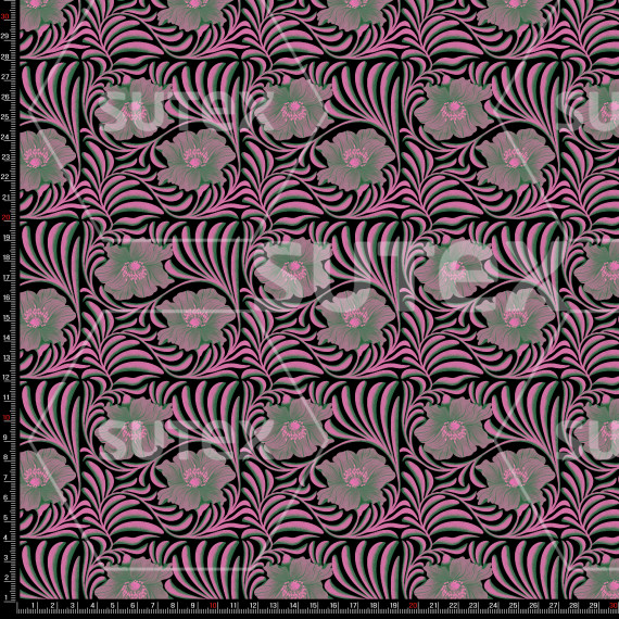 416560 LB SMALL FLORALS PINK LB