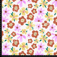 411659 SHERBET PUNCH SMALL FLOWERS LB