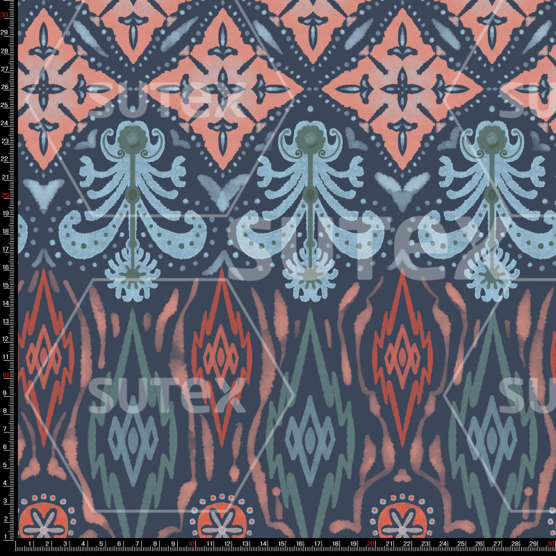 401092 SHIBORI STAMPS FLORAL FRANJAS 2 LB
