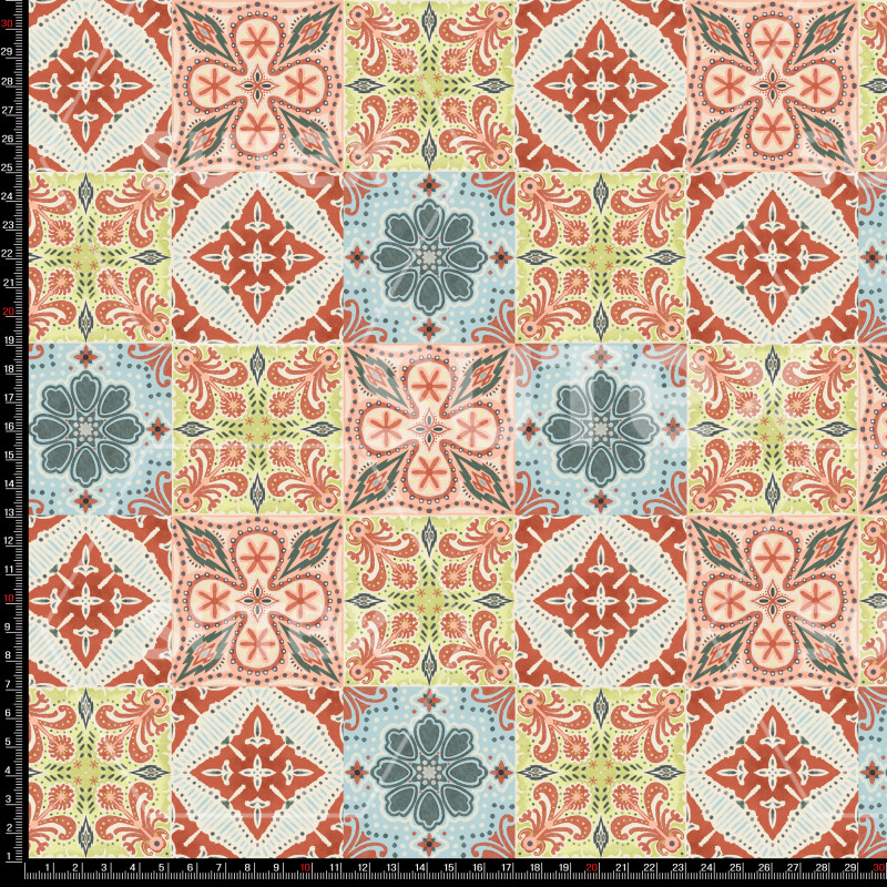 401095 SHIBORI TILES LB
