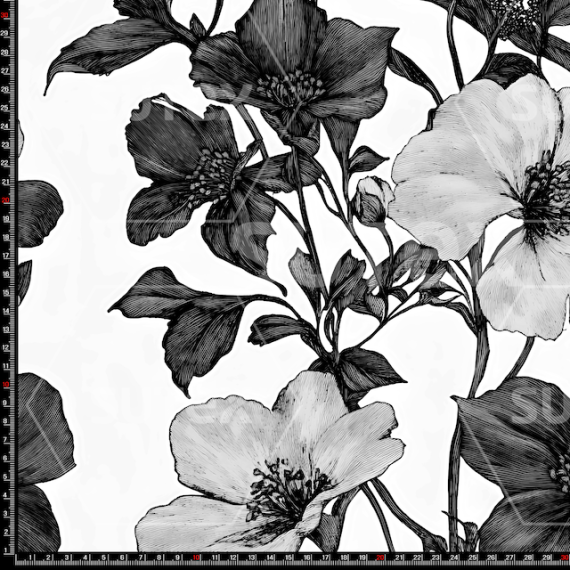 424984 NOIR FLOWERS 2 SAI DM