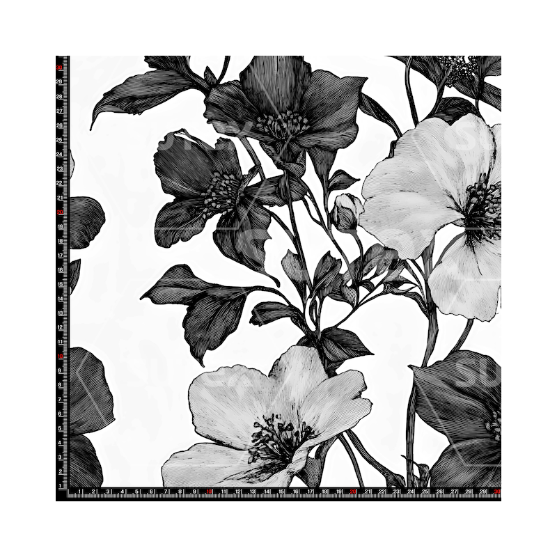 424984 NOIR FLOWERS 2 SAI DM