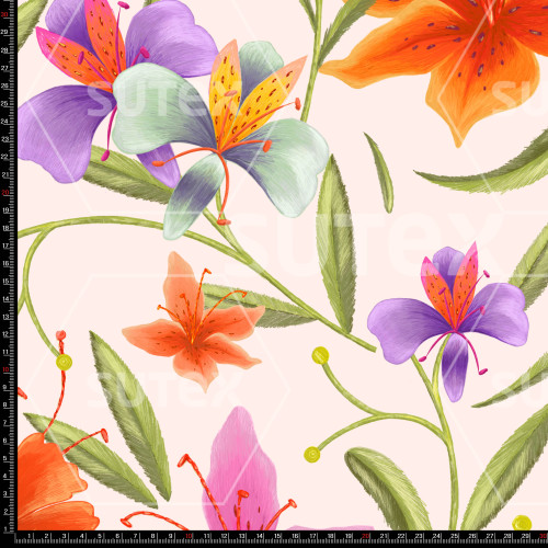 398352 LB EXCG FLORAL BORDADO LB
