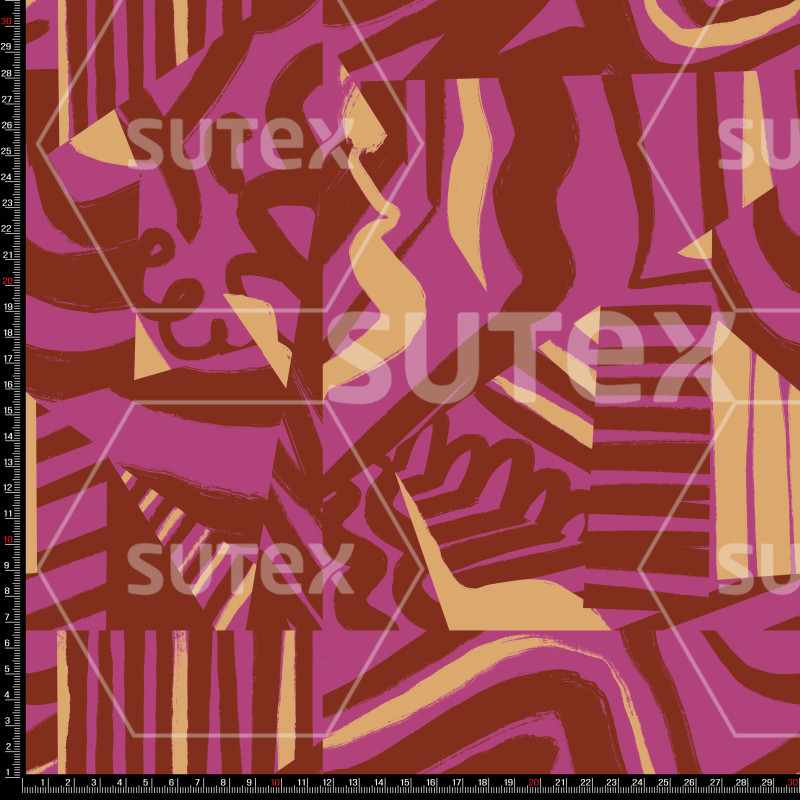420097 RETRO 70S ABSTRACT A LB
