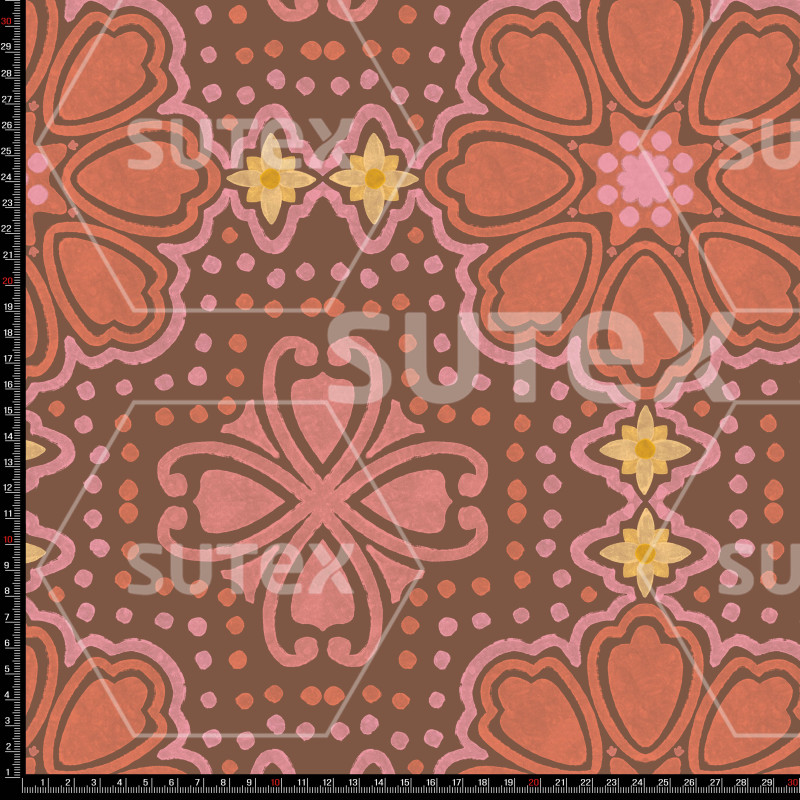 420107 RETRO 70S FLORES LB