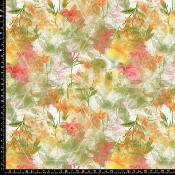 399998 PAINTED FLOWERS 1 LB