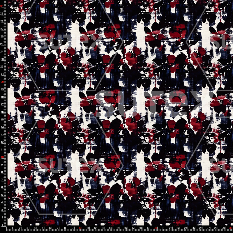 424240 BRUSHSTROKES FLORES LB