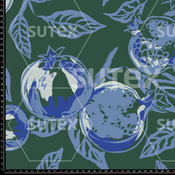 424325 GRANADAS FRUTAS BLUE LB