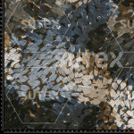 429131 FLORAL ABSTRACT DOTS DM