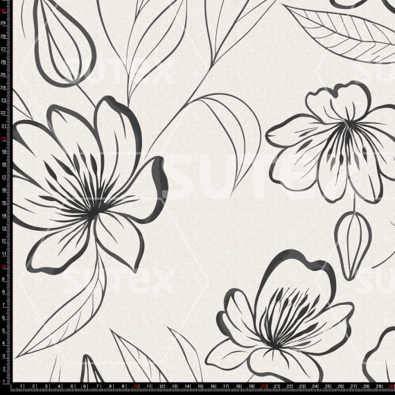 419739 SURTITODO FLORES DELINEADAS CAF C1 AR
