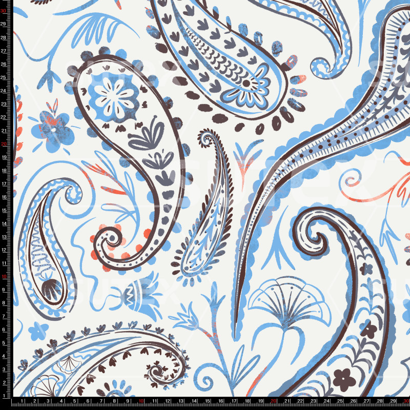420233 BOHEMIO PAISLEY GARDEN A LB