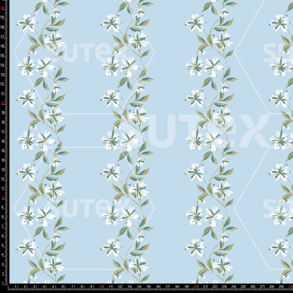 428396 MINI LINEAL ENREDADERA FLORES B 733 LB