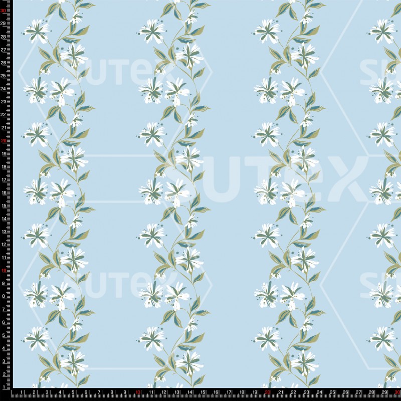 428396 MINI LINEAL ENREDADERA FLORES B 733 LB